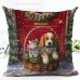 Christmas Xmas Santa Sofa Car Throw Cushion Pillow Cover Case Home Decor Gifts   162640554025